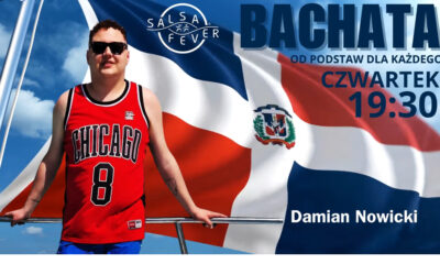 Bachata – zajęcia od podstaw z Damianem | od 9.05.2024 | Wrocław